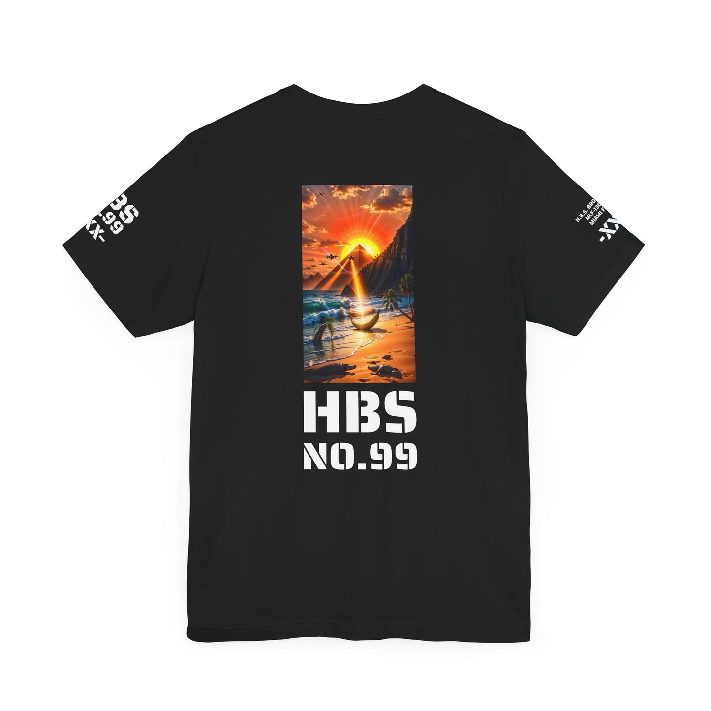 HBS BROCHACHO NO.99 - HOT BANANA SHIP GRAPHIC TSHIRT