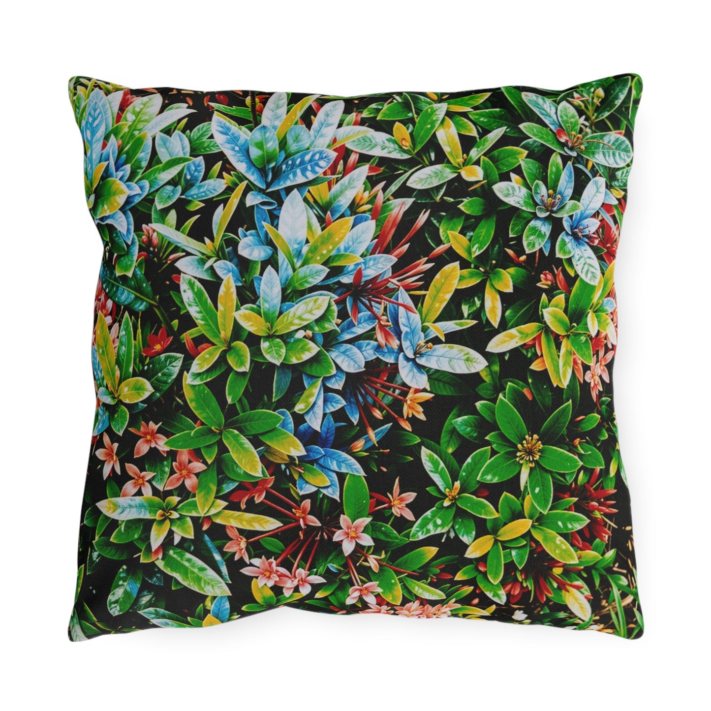 160. Made In The Shade PAINTED BUSHES Outdoor Pillow