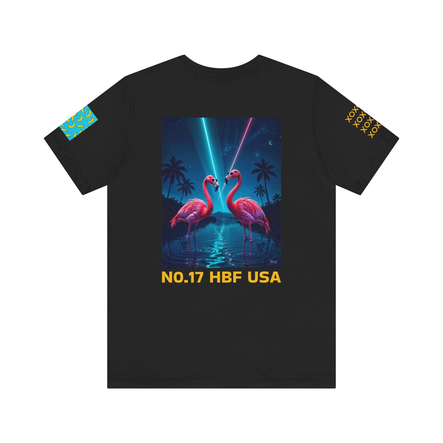 17. Punk Flamingos - Unisex Jersey Short Sleeve Tee