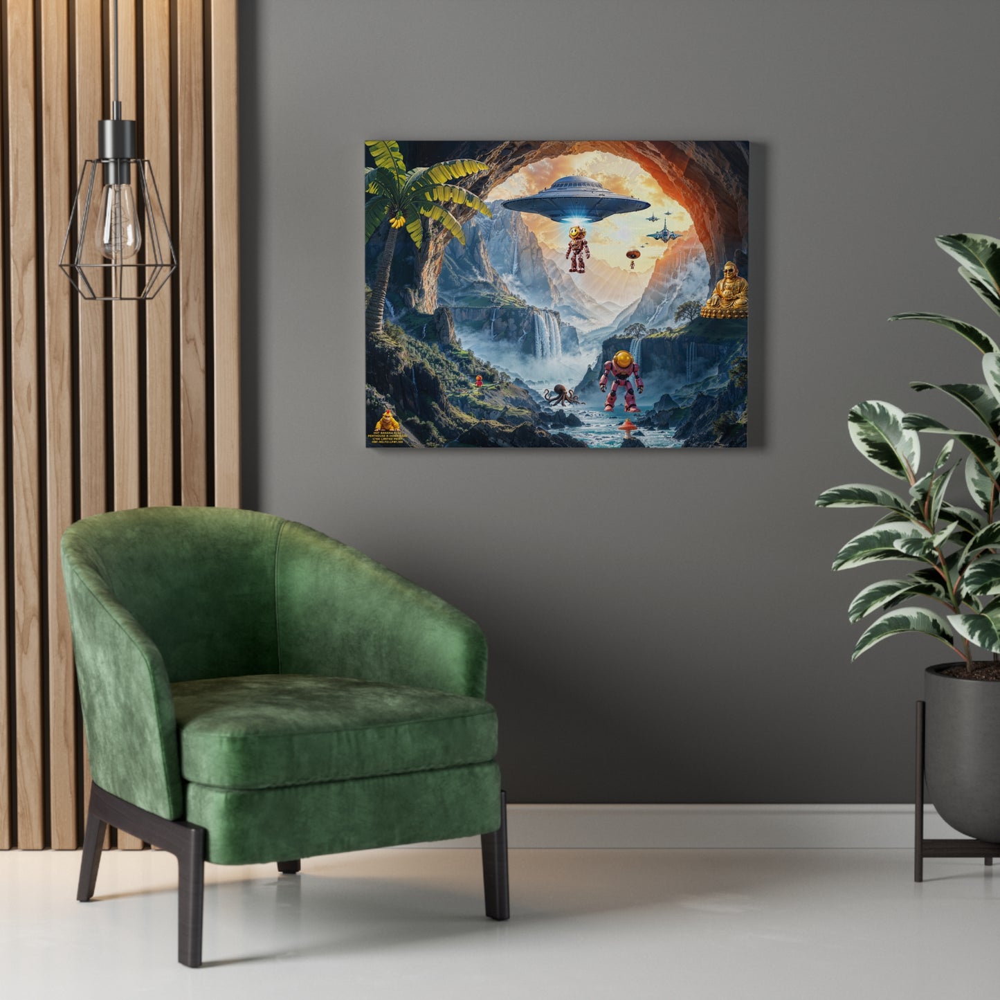113. Hot Banana Fuzz Penthouse B -Home Base Epic Wall Art