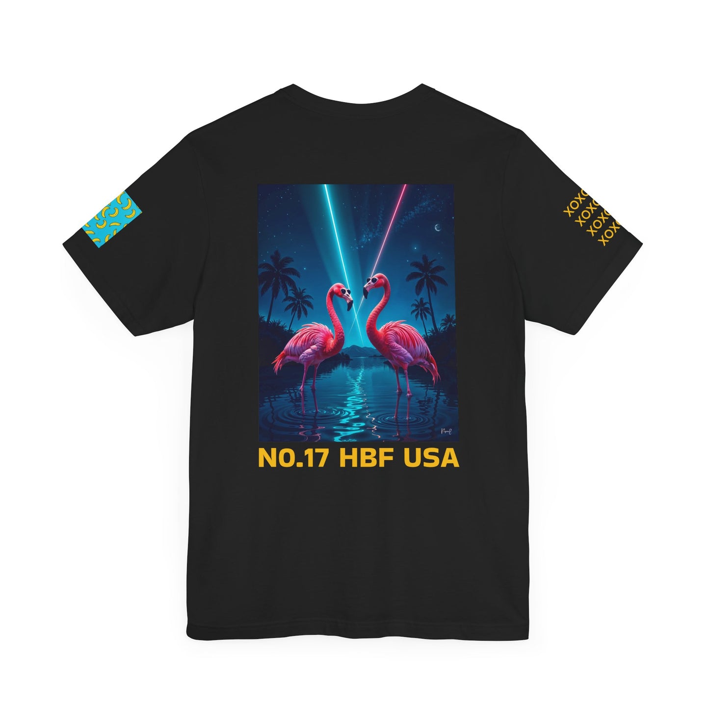 17. Punk Flamingos - Unisex Jersey Short Sleeve Tee