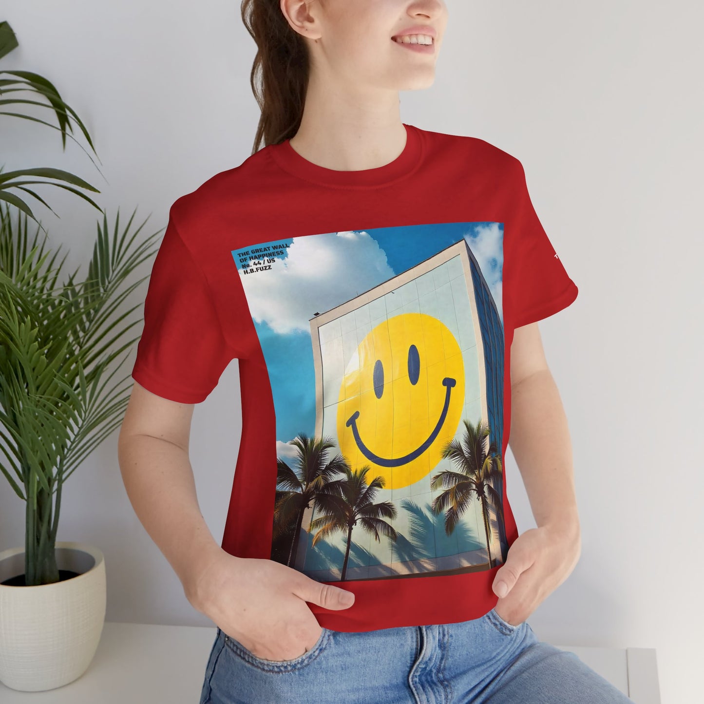 The Great Wall Of Happiness - Graphic T-Shirt