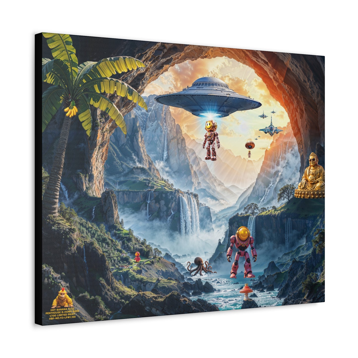 113. Hot Banana Fuzz Penthouse B -Home Base Epic Wall Art
