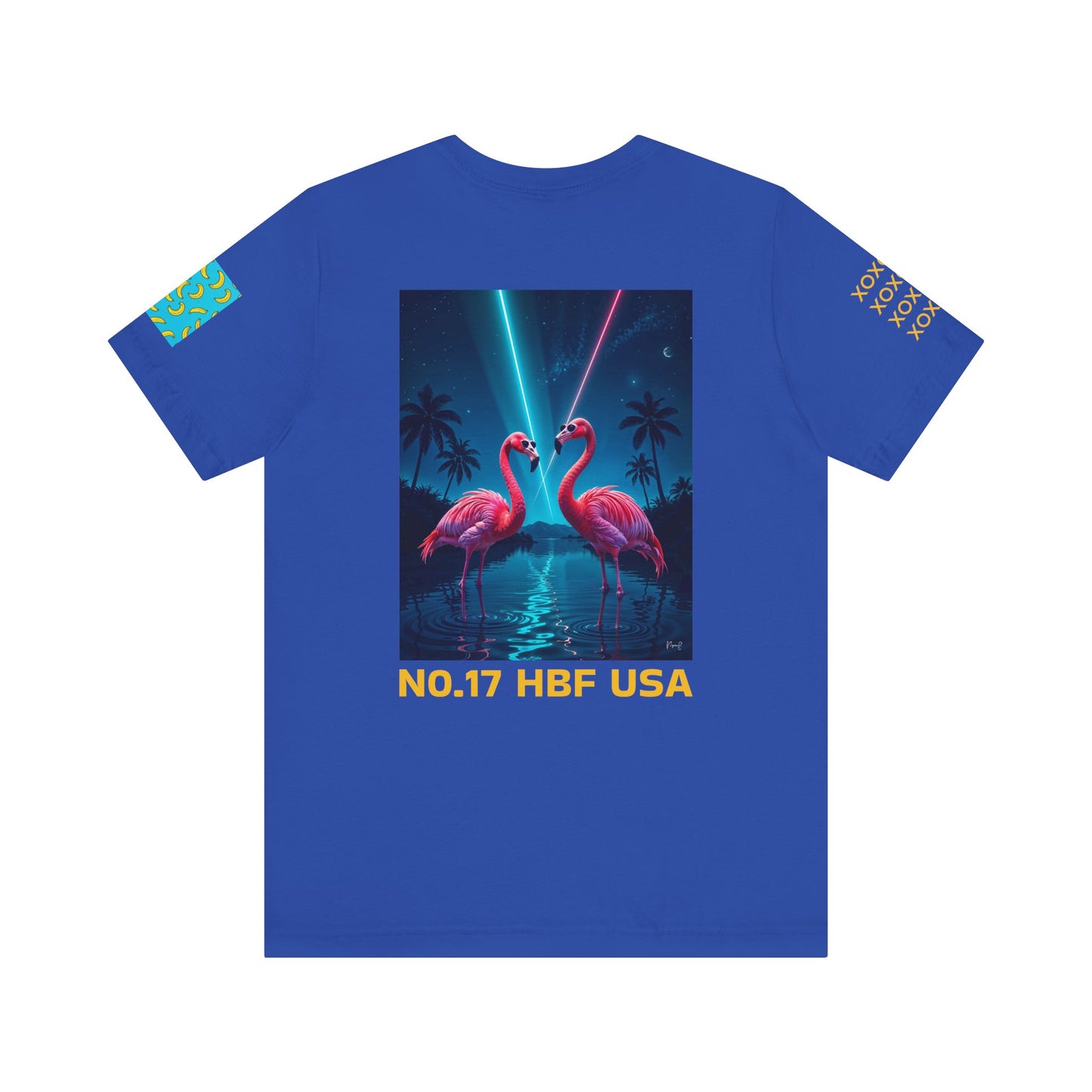 17. Punk Flamingos - Unisex Jersey Short Sleeve Tee