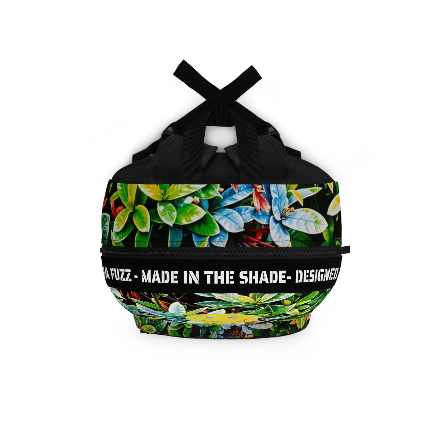 Oh Happy Day Tropical Print Backpack for Adventure Lovers