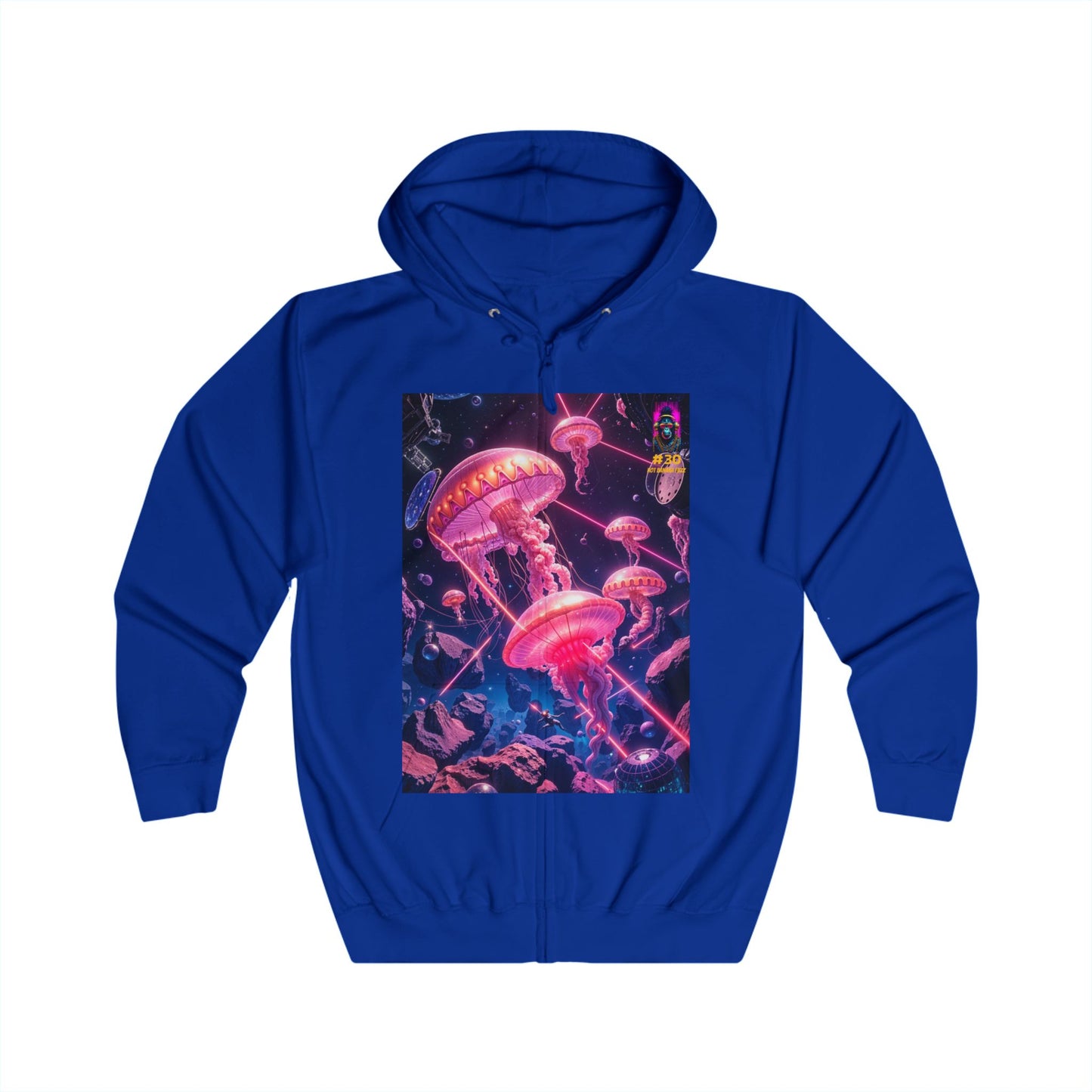 30. Intergalactic Laser Jelly - Full Zip Hoodie