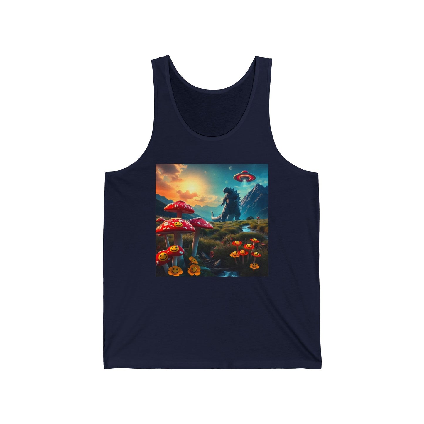 06. Mushroom Valley - Graphic Tank Top