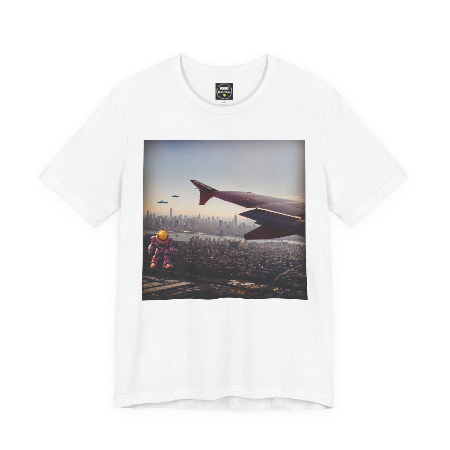 Window Seat to New York City - Graphic T-shirt