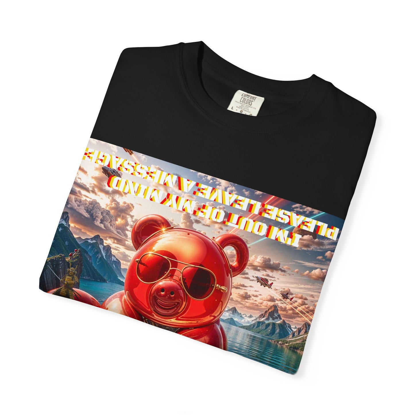 'I'm Out of My Mind' Eclectic Graphic T-Shirt – Punk Streetwear Aesthetic
