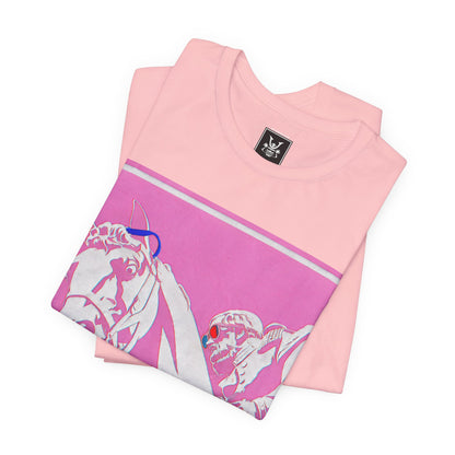 Major Lauderdale X HotBananaFuzz Graphic Tee — Retro Pop Americana Horse Print T‑Shirt