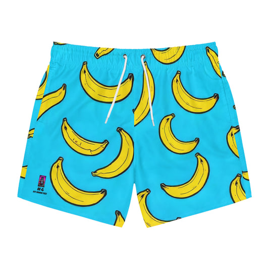 Let's Go Bananas - Men's Swim Trunks - Exclusive Banana Print Pattern