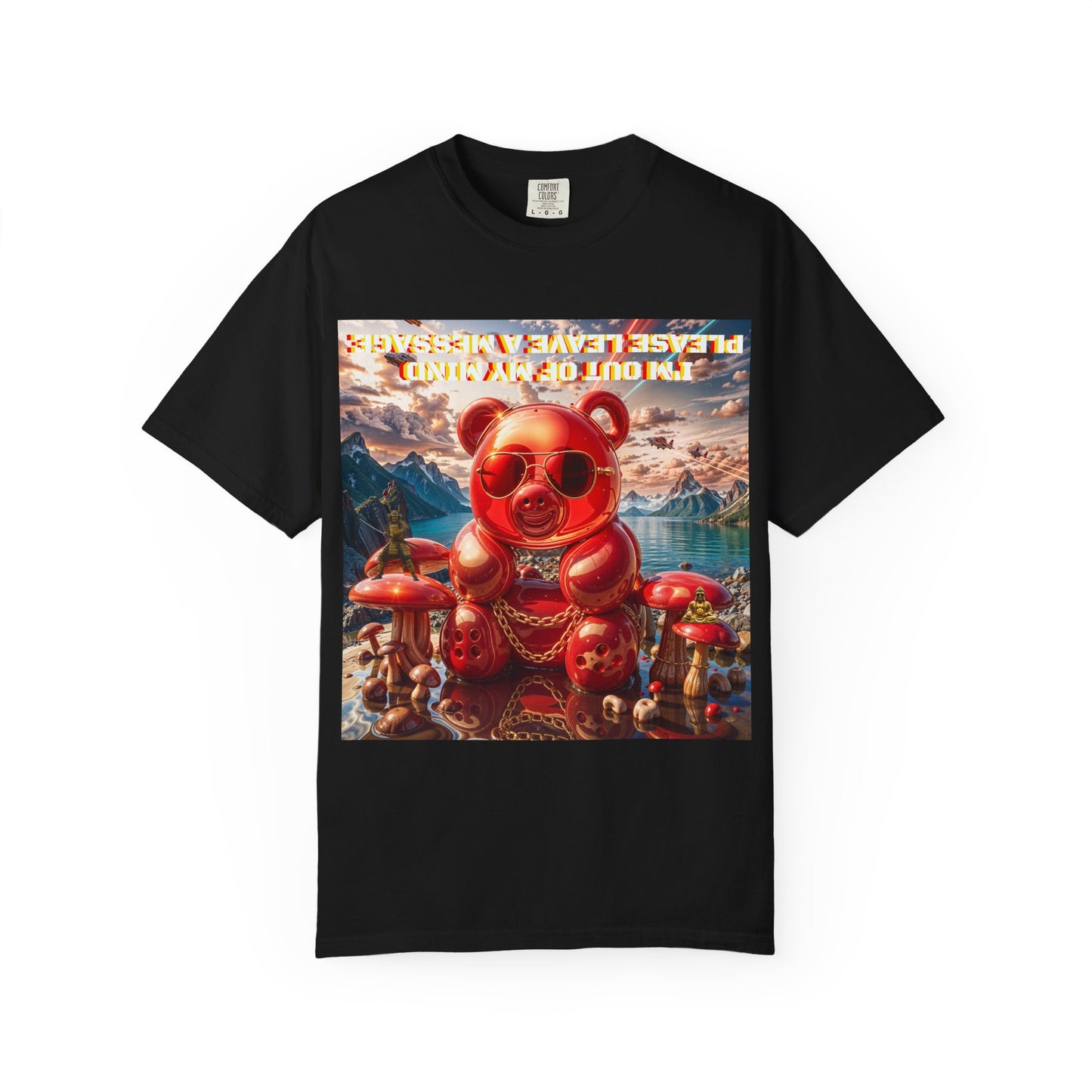 'I'm Out of My Mind' Eclectic Graphic T-Shirt – Punk Streetwear Aesthetic