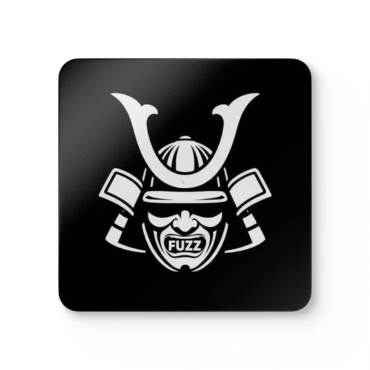 Banana Bushido Samurai Corkwood Coaster Set