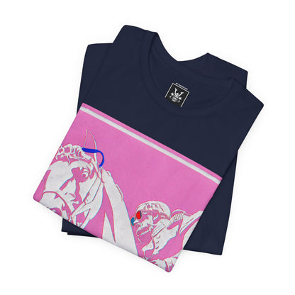 Major Lauderdale X HotBananaFuzz Graphic Tee — Retro Pop Americana Horse Print T‑Shirt