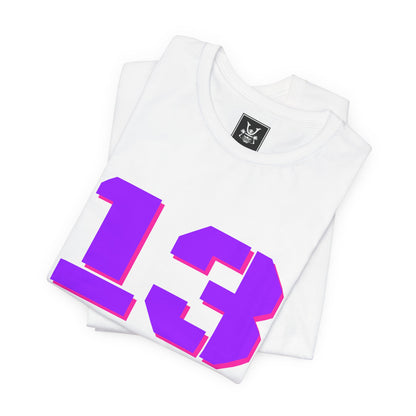 B. MOLYNEAUX Number 13 Graphic Tee — Jersey Style Shirt