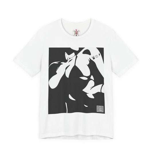LA FEMME Graphic Jersey Short Sleeve Tee