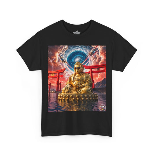INNER PEACE OUTER SPACE - ZEN BUDDHIST ASTRONAUTS SOCIETY T-SHIRT