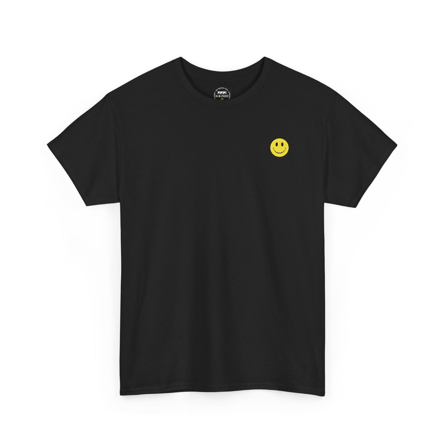 Classic Yellow Smiley Face T-Shirt featuring Wisdom of the Ancients,  Inner Peace, and Banana Print Graphics