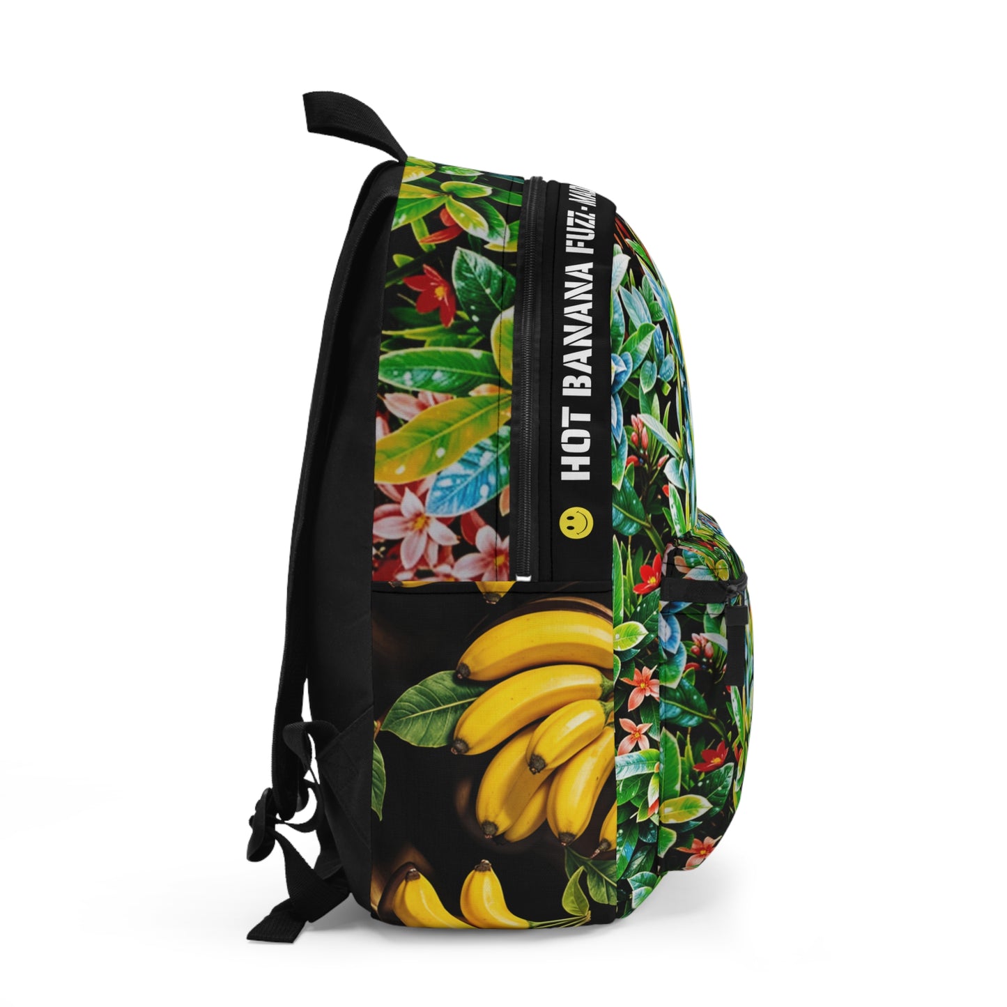 Oh Happy Day Tropical Print Backpack for Adventure Lovers