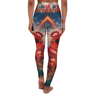 10. Magic Gummy in Paradise - High Waisted Yoga Leggings