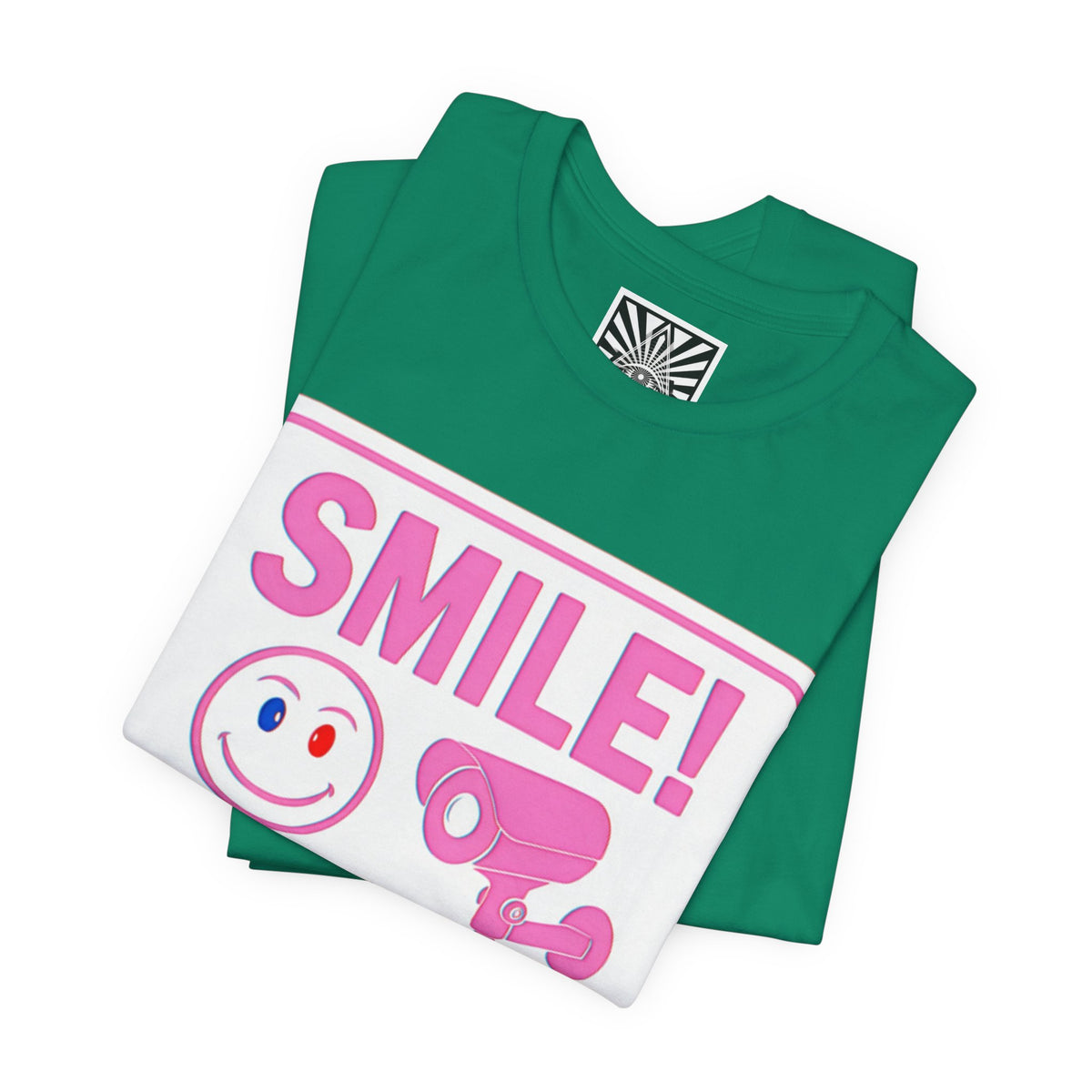 Smile You're on Camera -  Jersey Short Sleeve Tee
