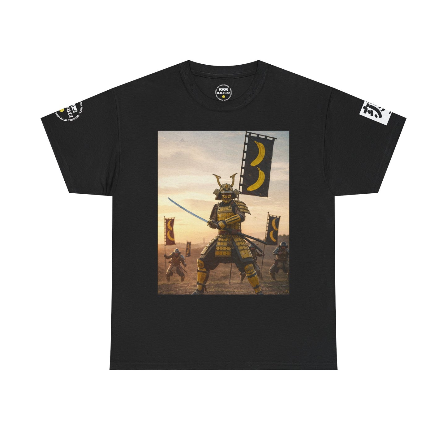 Banana Samurai T‑Shirt — The Bold and Bananaful