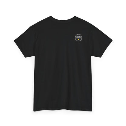 White Label Black Shirt - Heavy Cotton Tee