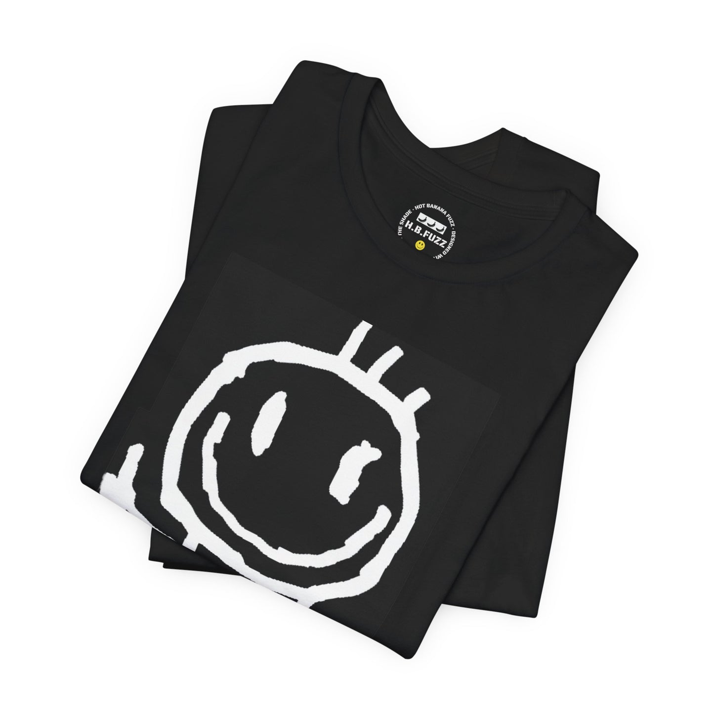 THUMBS UP BUDDY — Heart Chest Graphic Short Sleeve Shirt