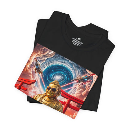 INNER PEACE OUTER SPACE - ZEN BUDDHIST ASTRONAUTS SOCIETY T-SHIRT