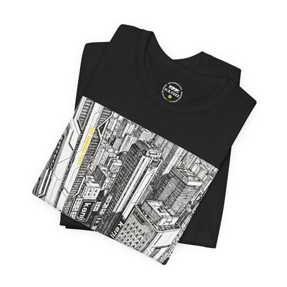 Hello Tokyo Cityscape Graphic Tee - Premium Urban Streetwear T-Shirt