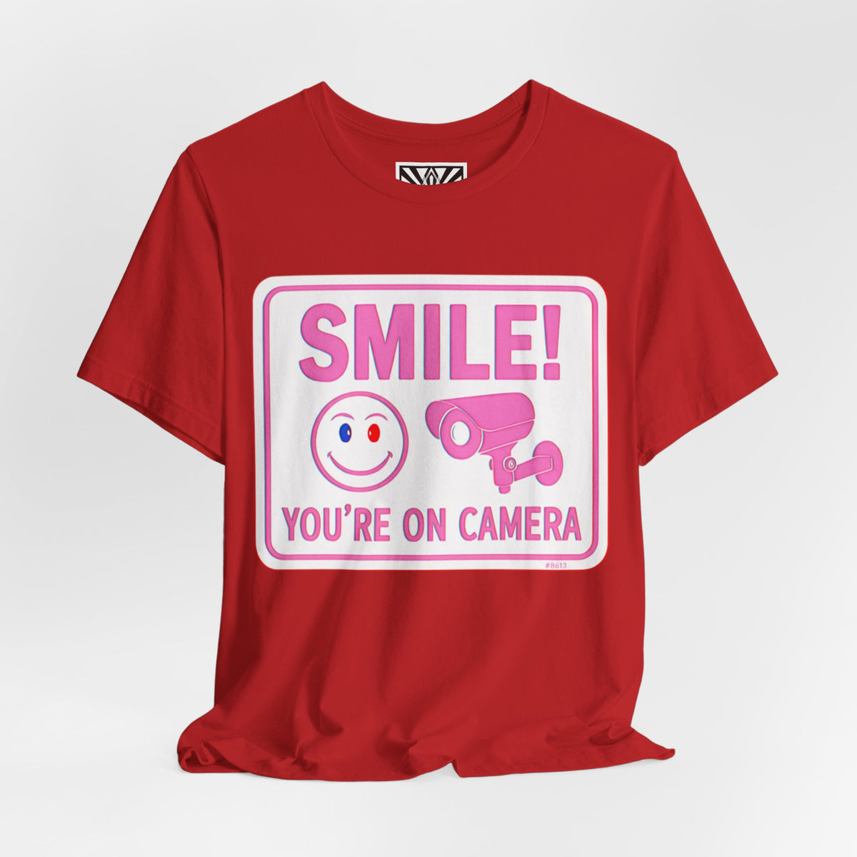 Smile You're on Camera -  Jersey Short Sleeve Tee
