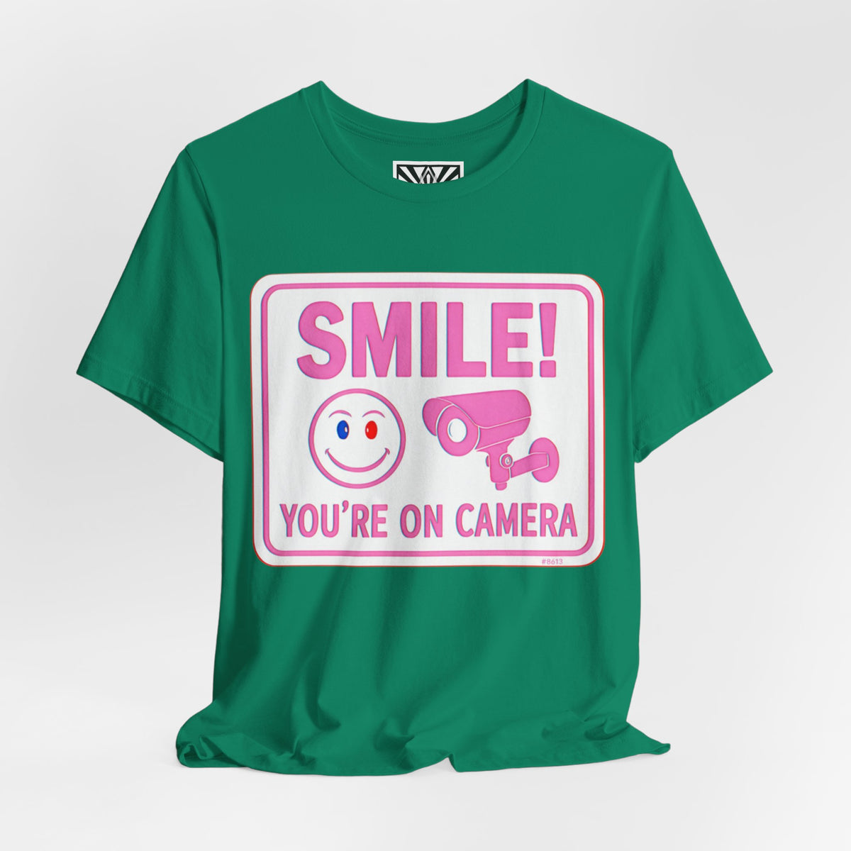 Smile You're on Camera -  Jersey Short Sleeve Tee