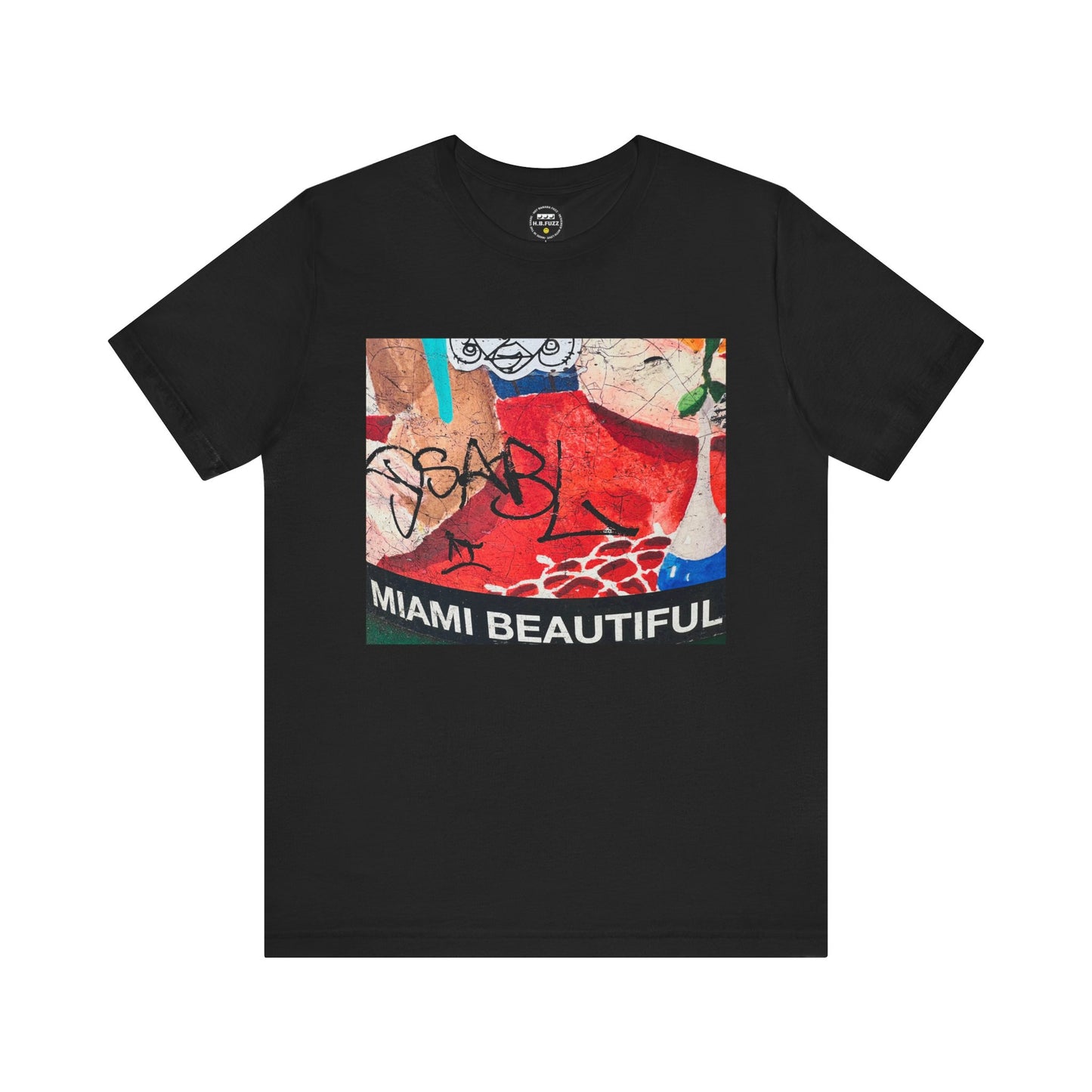 Miami Beautiful Que Lindo Es Graphic T-Shirt | Street Graffiti Art Tee