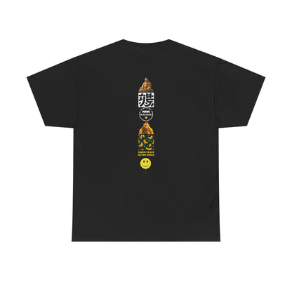 INNER PEACE OUTER SPACE - ZEN BUDDHIST ASTRONAUTS SOCIETY T-SHIRT