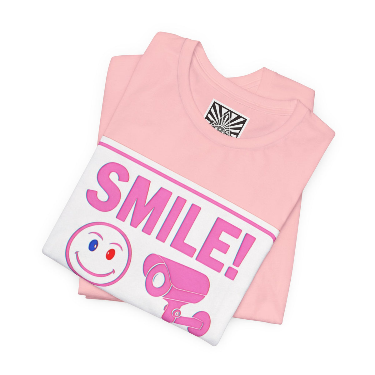 Smile You're on Camera -  Jersey Short Sleeve Tee