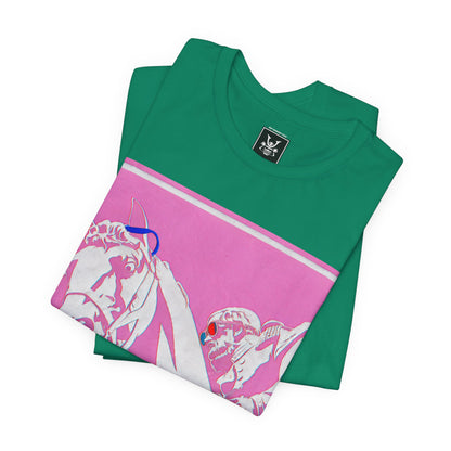 Major Lauderdale X HotBananaFuzz Graphic Tee — Retro Pop Americana Horse Print T‑Shirt