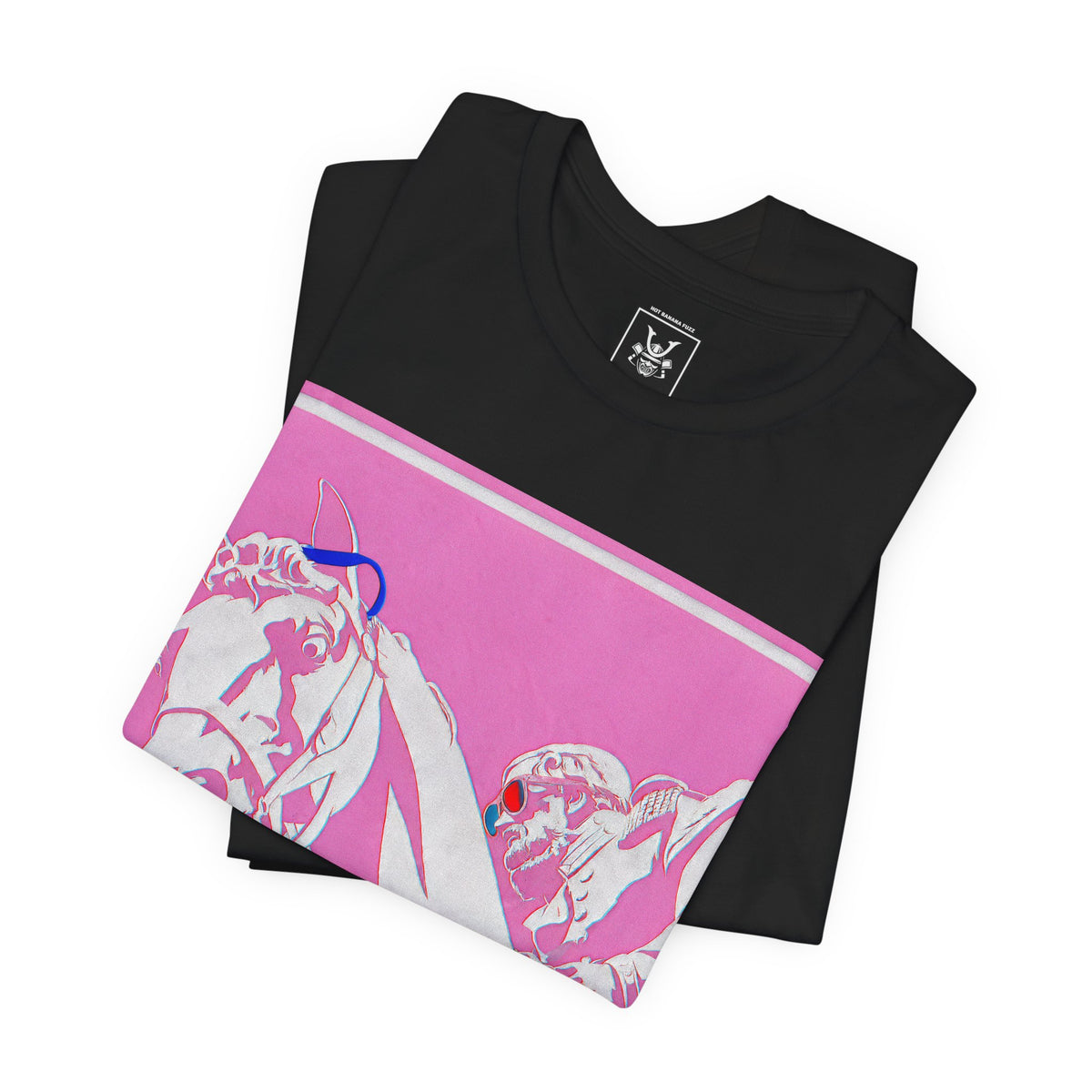 Major Lauderdale X HotBananaFuzz Graphic Tee — Retro Pop Americana Horse Print T‑Shirt