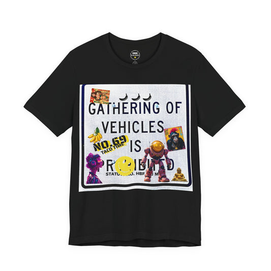 Prohibited Gathering TACO TIME Graphic T-Shirt | Supercar Street Racing Tee