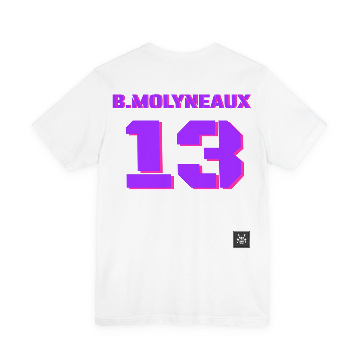 B. MOLYNEAUX Number 13 Graphic Tee — Jersey Style Shirt