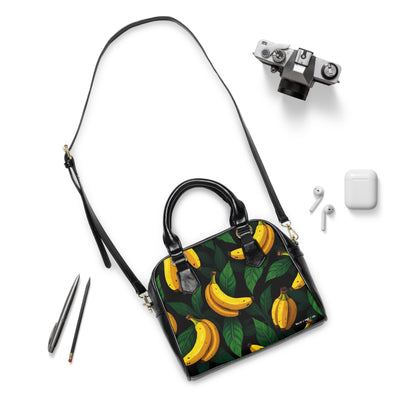 Over The Shoulder Banana Holder - Exclusive Banana Print Handbag