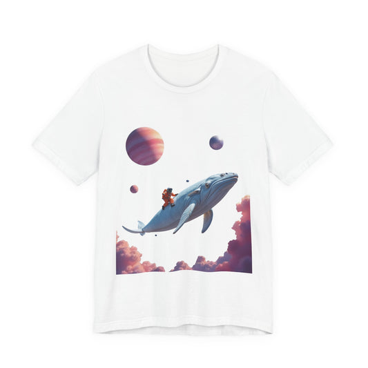 Cosmic Surfer Graphic Jersey Short Sleeve Tee