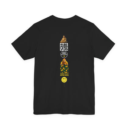 INNER PEACE OUTER SPACE - ZEN BUDDHIST ASTRONAUTS SOCIETY T-SHIRT