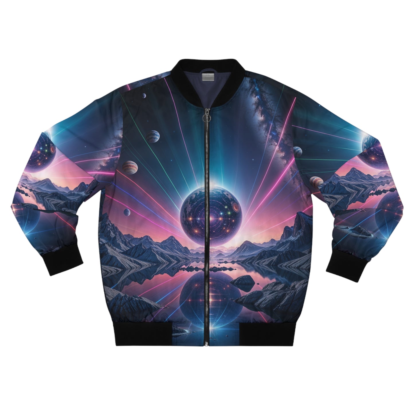 22. Mothership Landing - Men's Bomber Jacket