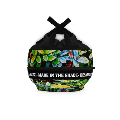 Oh Happy Day Tropical Print Backpack for Adventure Lovers