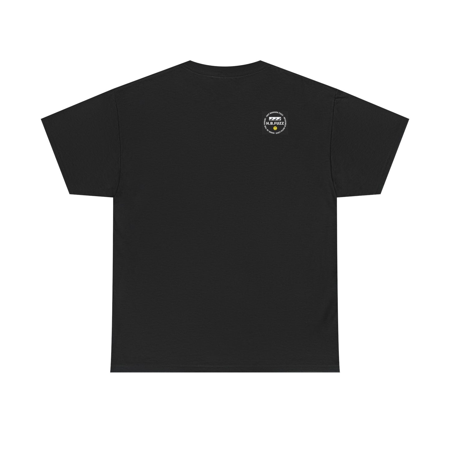 White Label Black Shirt - Heavy Cotton Tee