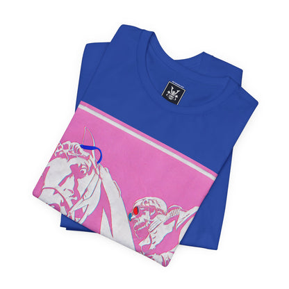 Major Lauderdale X HotBananaFuzz Graphic Tee — Retro Pop Americana Horse Print T‑Shirt