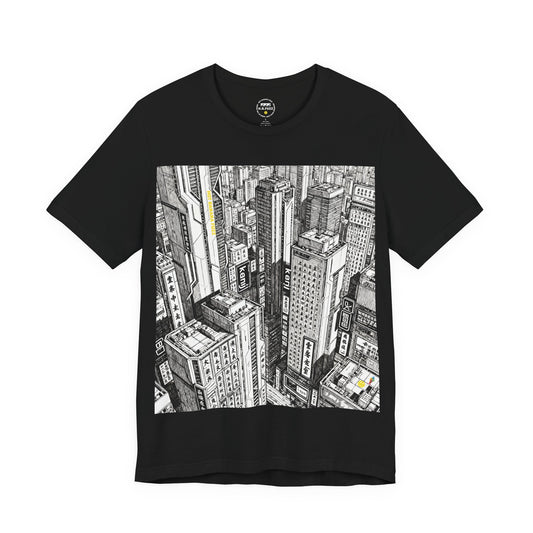 Hello Tokyo Cityscape Graphic Tee - Premium Urban Streetwear T-Shirt